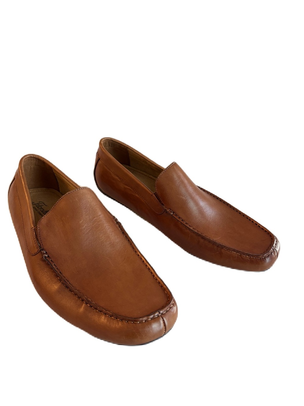 Florsheim Men's Talladega Moc Toe Venetian Leather  Driver Slip On Size 10.5